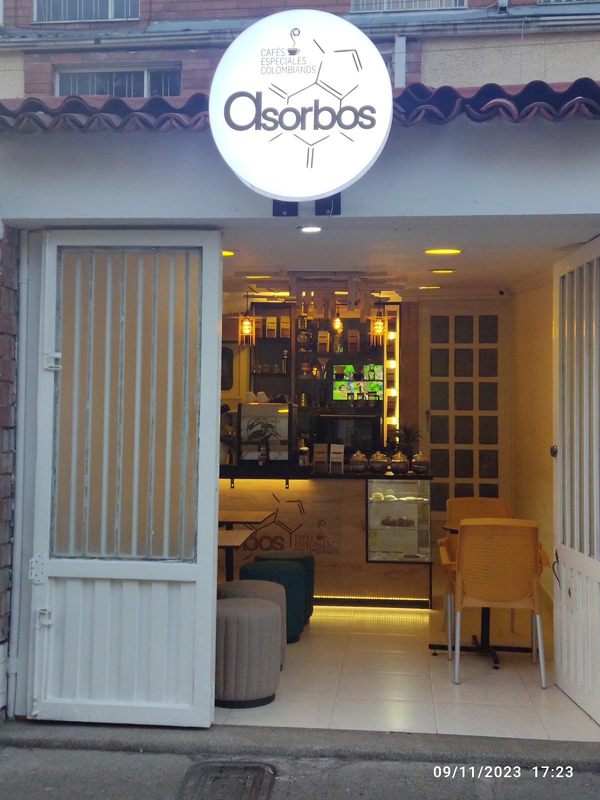 A Sorbos, cafés especiales colombianos