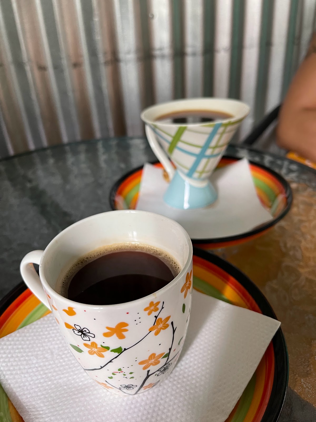 Balcón del café