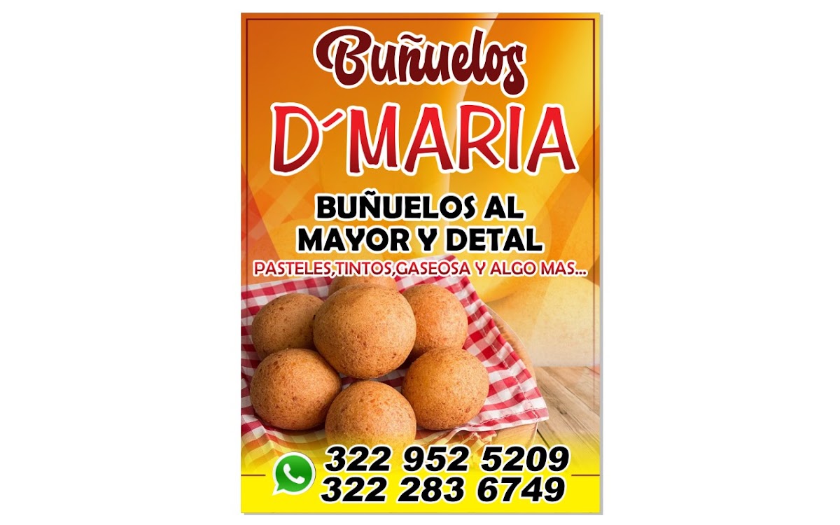 Buñuelos de maria