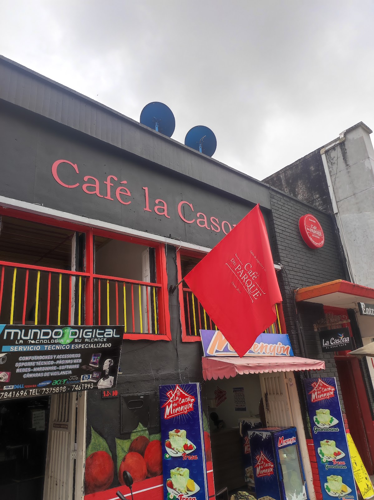 𝗖𝗔𝗙𝗘 𝗗𝗘𝗟 𝗣𝗔𝗥𝗤𝗨𝗘 𝗟𝗔 𝗖𝗔𝗦𝗢𝗡𝗔 parque sucre