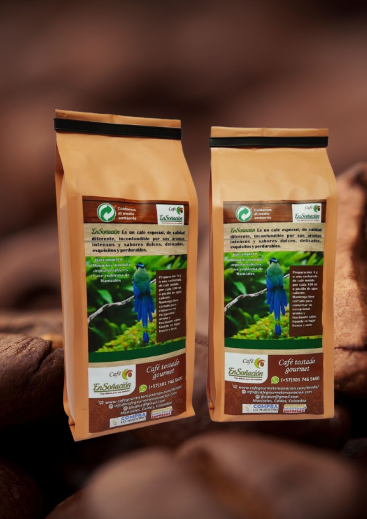 Café Ensoñación / Café tostado gourmet, calidad de especialidad, café de origen Manizales, Paisaje cafetero de Colombia