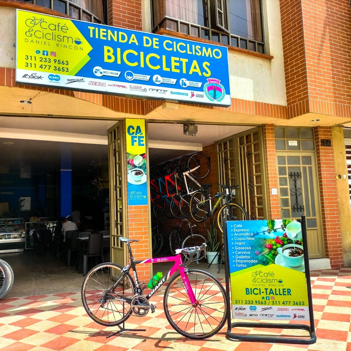Café y ciclismo