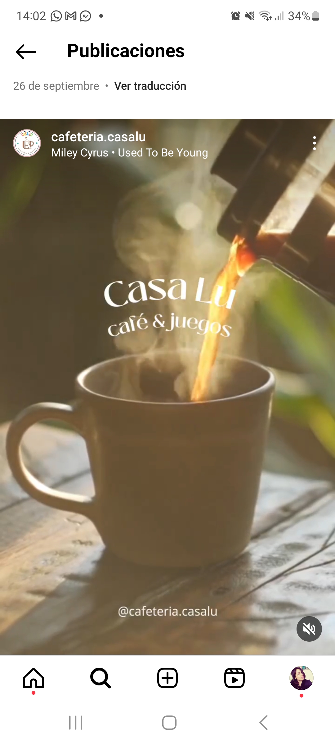 Cafetería Casa Lu