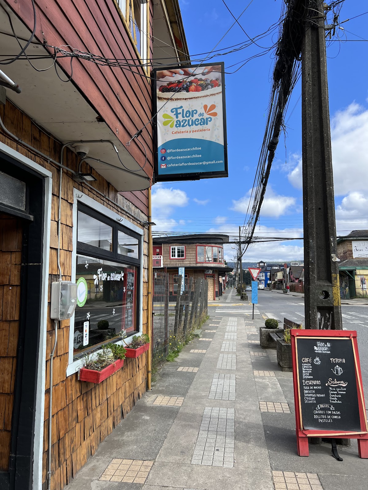 Cafetería flor de azúcar