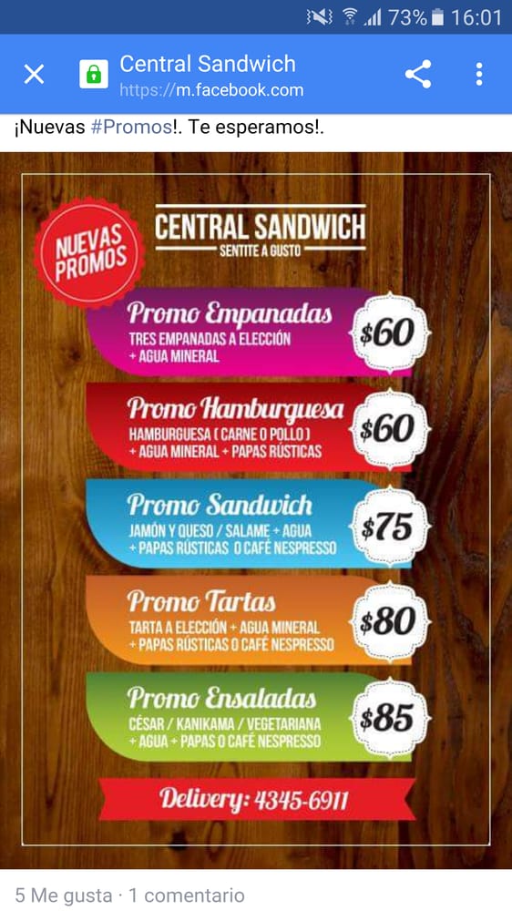 Central Sandwich