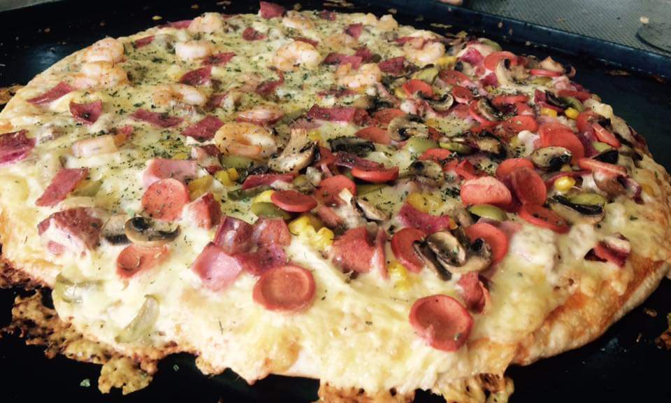 Coco pizza colombian coffe