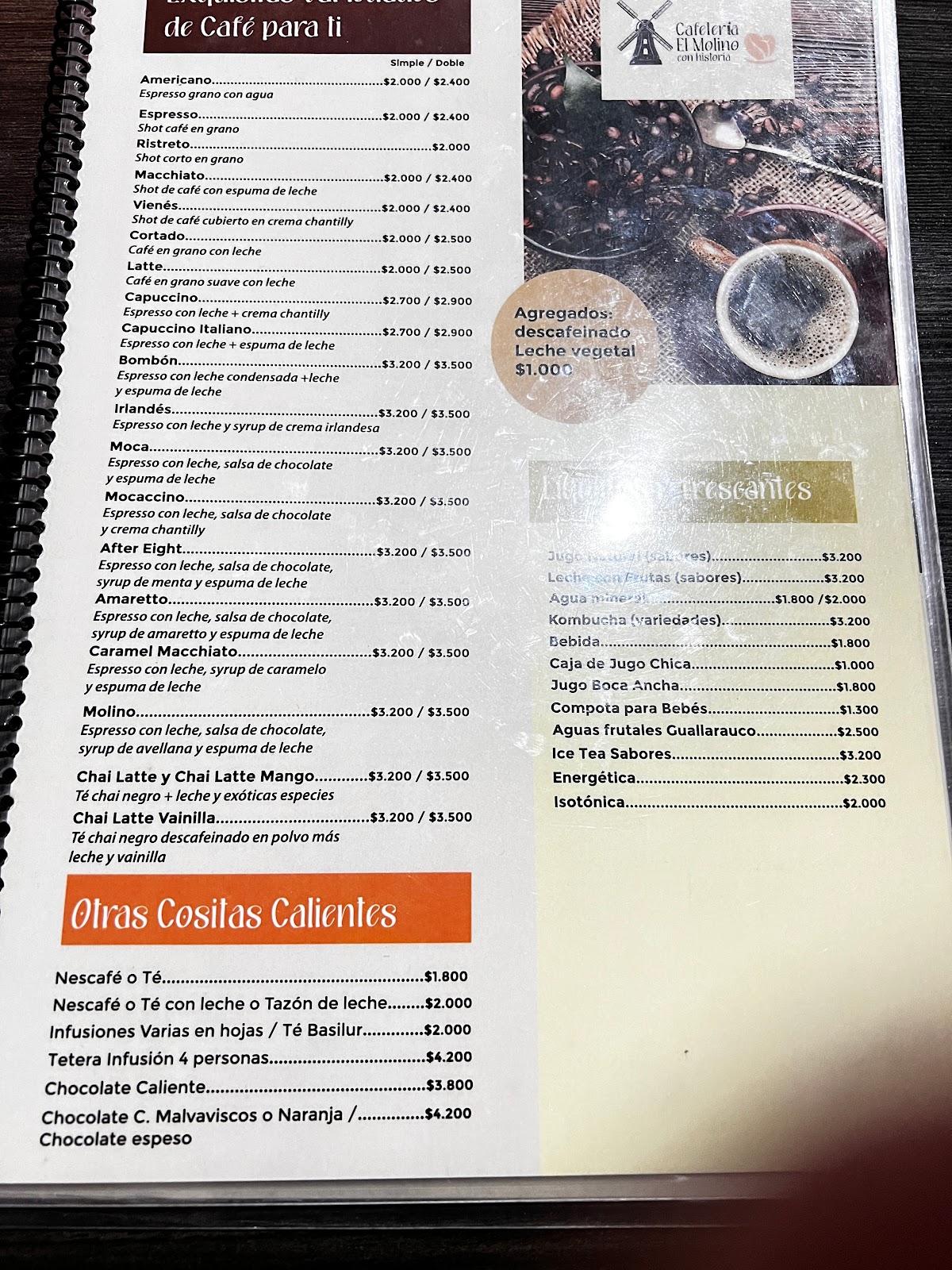 El Molino Cafetería y Heladería