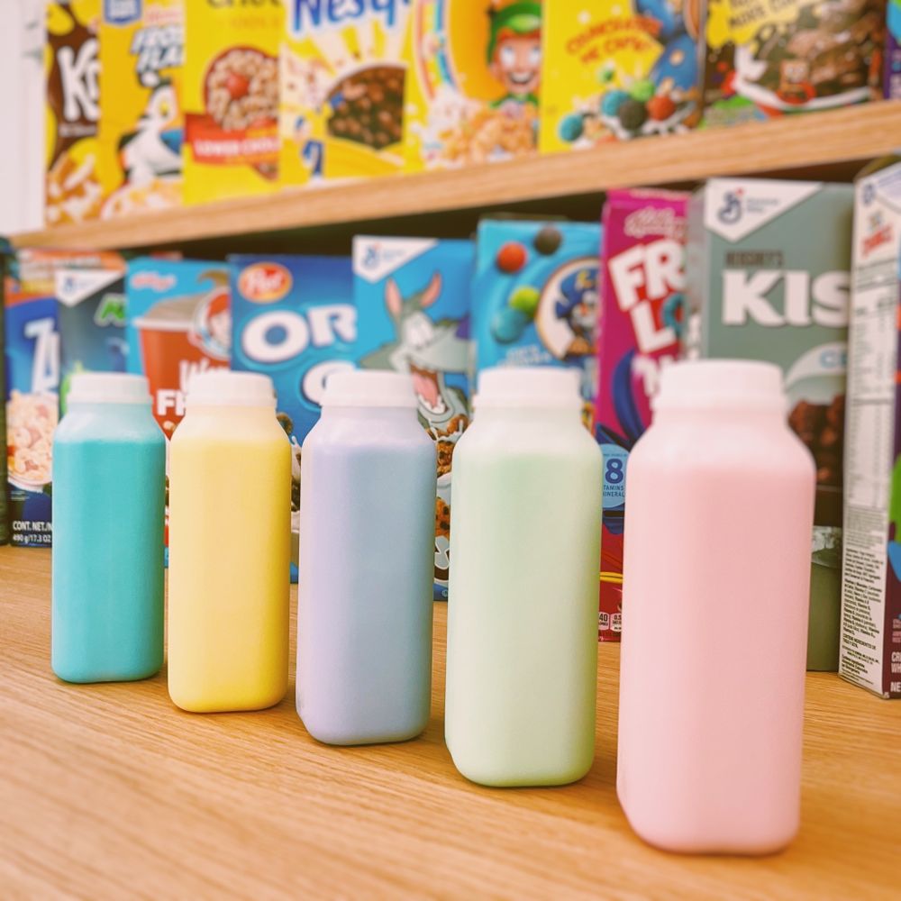 Funky Milk Cereal Bar