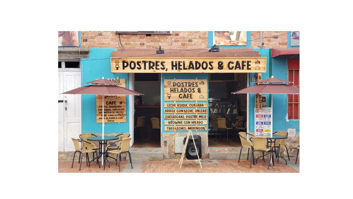 POSTRES, HELADOS & CAFE