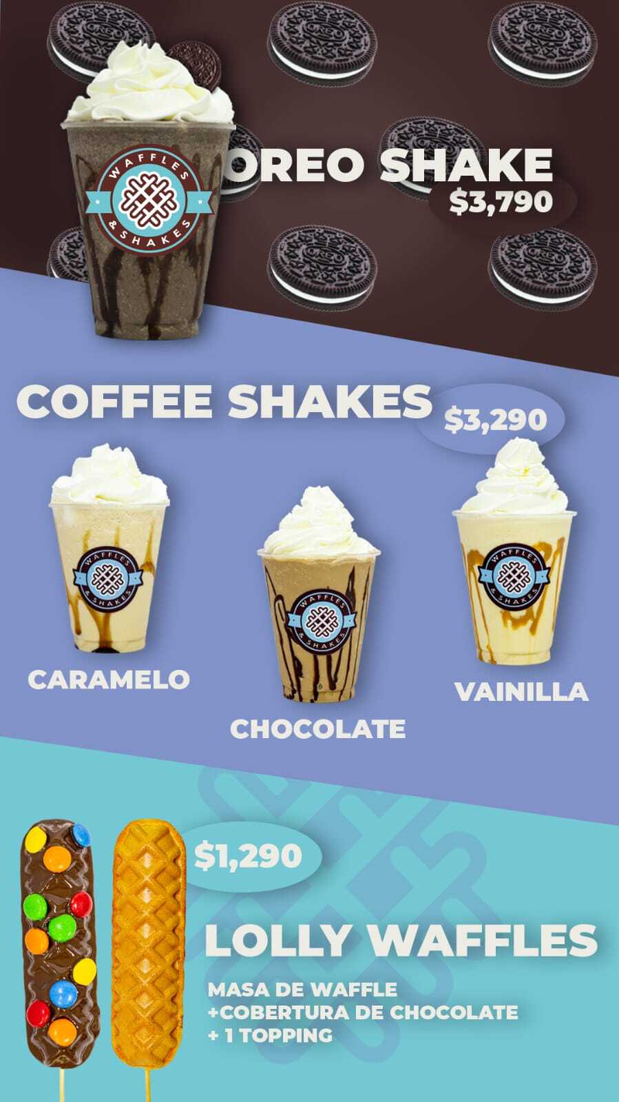 Waffles and shakes