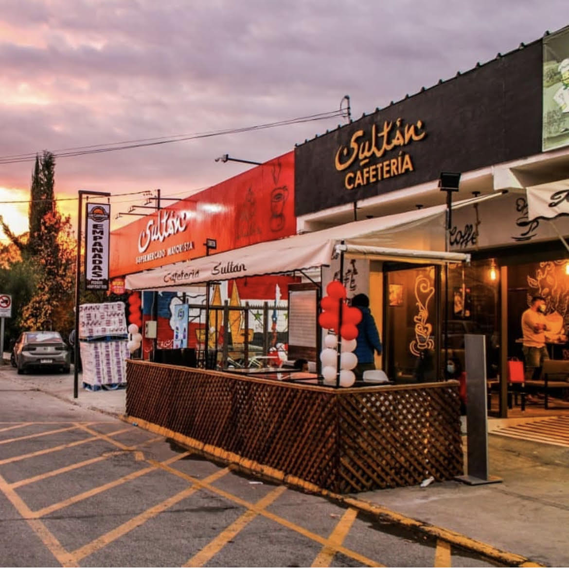 sultan cafetería comida-árabe